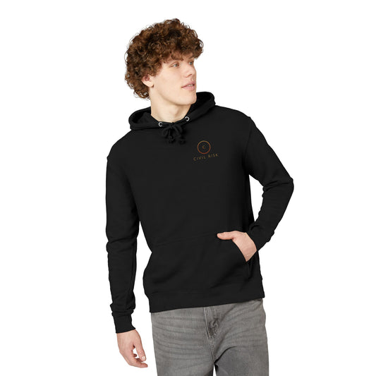 Civil Risk Black Cozy French Terry Pullover