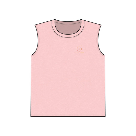 Civil Risk Unisex Pink Athletic Tank Top